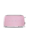 Smeg kenyérpirító 4 szeletes, 50-es évek design (rózsaszín) TSF02PKEU