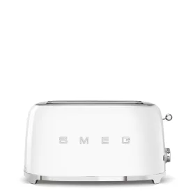   Smeg kenyérpirító 4 szeletes, 50-es évek design (fehér) TSF02WHEU