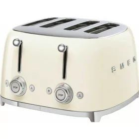   Smeg kenyérpirító 4 szeletes, 50-es évek design (krém) TSF03CREU