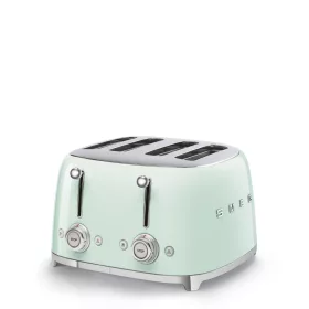   Smeg kenyérpirító 4 szeletes, 50-es évek design (pasztell zöld) TSF03PGEU
