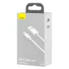 Baseus Simple Wisdom USB-A - Lightning kábel 2db 1.5m fehér (TZCALZJ-02)