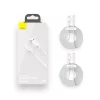 Baseus Simple Wisdom USB-A - USB-C kábel 2db 1.5m fehér