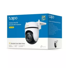   TP-Link Camera Tapo C530WS Wi-Fi Outdoor Pan/Tilt Security 3K 5MP, Night Vision, White EU