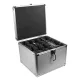 LogiLink UA0193 10x3.5" HDD bőrönd ezüst