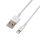 LogiLink Apple Lightning - USB csatlakozó kábel 1 m fehér (UA0199)
