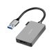 Logilink USB 3.0 adapter, USB-A/M   HDMI-A/F, 1080p, szürke, 0,15 m (UA0233A)