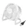 LogiLink USB asztali ventilátor (UA0402)