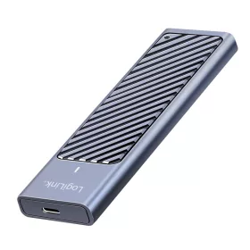   Logilink USB 3.2 Gen 2x2 ház, akár 10 TB, akár 20 Gbit/s, térszürke