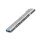 Logilink Ultravékony, 4 portos USB-C hub, 18 W, 1x USB-C/M, 3x USB-A/F, alumínium