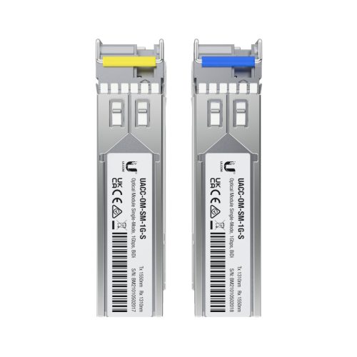 Ubiquiti UACC-OM-SM-1G-S-2 | SFP Module | BIDI, SM, Simplex LC, 1.25Gbps, 3km