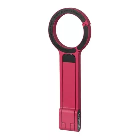   Ulanzi MA30 összehajtható mini állvány, Magsafe kompatibilis telefonokhoz, karabiner, rózsaszín