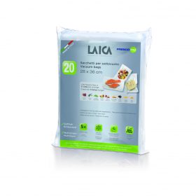   LAICA légcsatornás BPA mentes 20 db 28 x 36 cm-es vákuum csomagoló tasak