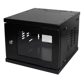   Logilink Hálózati szekrény / fali állvány 10", összeszerelt, fekete