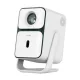 Wanbo Projektor T2 Ultra Portable Full HD 1080P, Android TV 11 with 120 degree Gimbal Mount, White EU