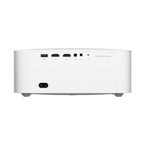 Wanbo X2 Max White | Projector | Android 9.0, 1080p, 450 ANSI, WiFi 6, Bluetooth, 2x HDMI, 1x USB