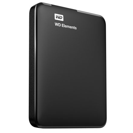 Külső HDD WD Elements Hordozható, 2TB, 2,5", USB 3.0, Fekete