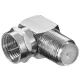 Goobay F dugó - F aljzat 90° adapter