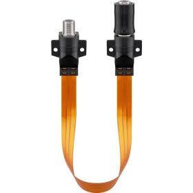 Goobay vízálló ablak átvezető lapos koaxiális kábel