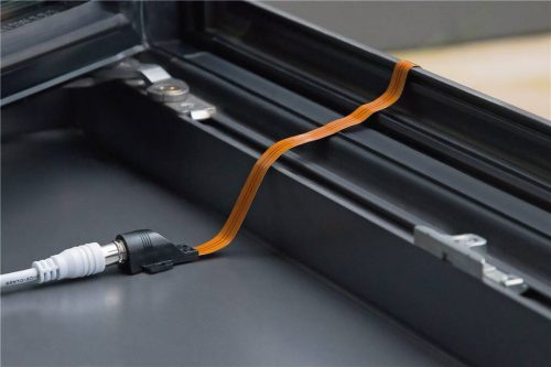 Goobay vízálló ablak átvezető lapos koaxiális kábel