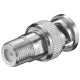 Goobay F aljzat - BNC dugó adapter 75 Ohm