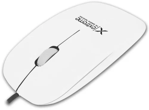 EXTREME VEZETÉKES 3D OPTIKAI EGÉR USB-C LACERTA FEHÉR XM111W