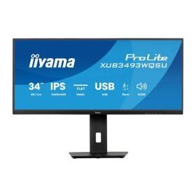   34" IIYAMA XUB3493WQSU-B6 monitor fekete - Bontott termék!