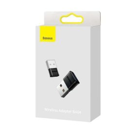   Baseus HUB BA04 mini Bluetooth 5.0 adapter USB számítógépes vevőegység és transmitter, fekete