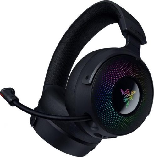 Razer Kraken V4 Pro Vezetékes és Vezeték nélküli Fejhallgató - Fekete