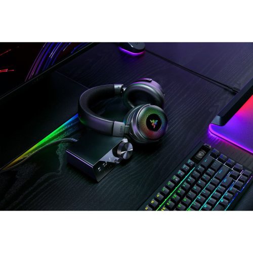 Razer Kraken V4 Pro Vezetékes és Vezeték nélküli Fejhallgató - Fekete