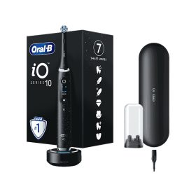 ORAL-B IO SERIES 10 ELEKTROMOS FOGKEFE, UTAZÓTOKKAL, FEKETE